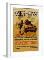 Krieg und Kunst-null-Framed Art Print