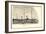 Kriegsschiff Frankreich, Surcouf Im Hafen-null-Framed Giclee Print