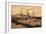 Kriegsschiff Wilhelmshaven, Hafenszene-null-Framed Giclee Print