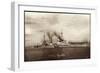 Kriegsschiffe Deutschland, S. M. S. Seydlitz Auf See-null-Framed Giclee Print