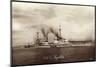 Kriegsschiffe Deutschland, S. M. S. Seydlitz Auf See-null-Mounted Giclee Print