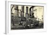 Kriegsschiffe Deutschland S. M. S. Yorck Im Hafen-null-Framed Giclee Print