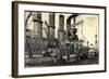 Kriegsschiffe Deutschland S. M. S. Yorck Im Hafen-null-Framed Giclee Print