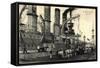 Kriegsschiffe Deutschland S. M. S. Yorck Im Hafen-null-Framed Stretched Canvas