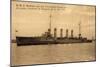 Kriegsschiffe, S.M.S. Rostock Auf See-null-Mounted Giclee Print