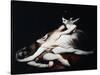 Kriemhild Throws Herself on Siegfried's Corpse, 1817-Henry Fuseli-Stretched Canvas