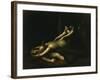 Kriemhild Throws Herself on Siegfried's Corpse-Henry Fuseli-Framed Giclee Print