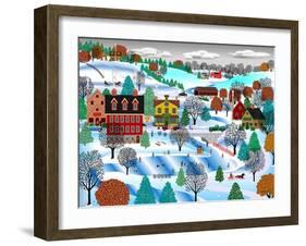 Krinkle Creek-Mark Frost-Framed Giclee Print