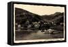 Krippen Elbe Bad Schandau, Dampfer Rathen-null-Framed Stretched Canvas