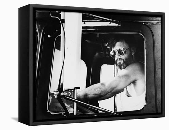 Kris Kristofferson, Convoy, 1978-null-Framed Stretched Canvas