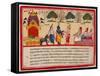 Krishna and Balarama Arrive in the Forest-null-Framed Stretched Canvas