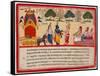 Krishna and Balarama Arrive in the Forest-null-Framed Stretched Canvas