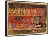 Krishna and Balarama Play with Gopas-null-Framed Stretched Canvas