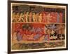 Krishna and Balarama Play with Gopas-null-Framed Art Print