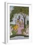 Krishna and Radha Making Music-null-Framed Premium Giclee Print