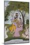 Krishna and Radha Making Music-null-Mounted Giclee Print