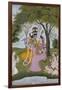 Krishna and Radha Making Music-null-Framed Giclee Print