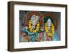 Krishna and Radha murthis (statues) in a Delhi Hindu temple, Delhi, India-Godong-Framed Photographic Print