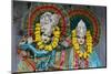 Krishna and Radha murthis (statues) in a Delhi Hindu temple, Delhi, India-Godong-Mounted Photographic Print