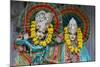 Krishna and Radha murthis (statues) in a Delhi Hindu temple, Delhi, India-Godong-Mounted Photographic Print