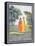 Krishna and Radha Walking by the Jumna in the Moonlight Having Exchanged Clothes, from the…-null-Framed Stretched Canvas