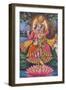Krishna and Radha-null-Framed Giclee Print