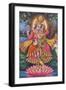 Krishna and Radha-null-Framed Giclee Print