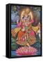 Krishna and Radha-null-Framed Stretched Canvas