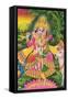 Krishna and Radha-null-Framed Stretched Canvas