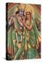 Krishna and Radha-null-Stretched Canvas