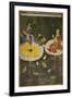 Krishna and Tadha Enthroned, Mankot or Bilaspur, circa 1700-null-Framed Giclee Print