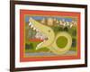 Krishna and the Cowherds Enter Agasura's Mouth, C.1800-null-Framed Giclee Print