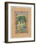 Krishna and the Gopis (Gouache on Paper)-Indian-Framed Giclee Print