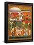 Krishna Dances with the Gopis-null-Framed Stretched Canvas