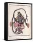 Krishna Dancing on the Kaliya Serpent-Pierre Sonnerat-Framed Stretched Canvas