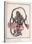 Krishna Dancing on the Kaliya Serpent-Pierre Sonnerat-Stretched Canvas