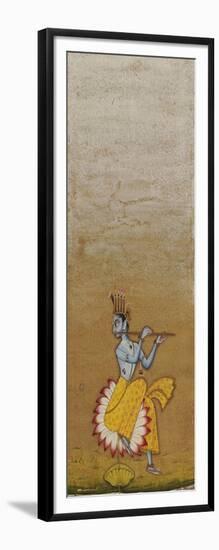 Krishna Fluting-null-Framed Giclee Print