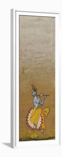 Krishna Fluting-null-Framed Giclee Print