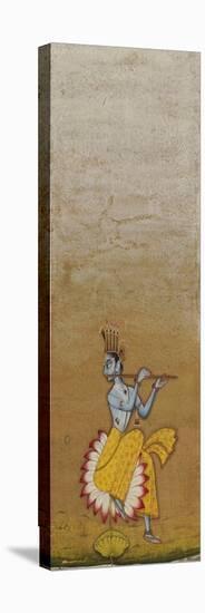 Krishna Fluting-null-Stretched Canvas