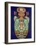 Krishna in Cosmic Form, Rajasthan, 1890-null-Framed Giclee Print