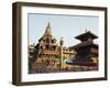 Krishna Mandir, a 7th Century Hindu Temple, UNESCO World Heritage Dite, Durbar Square, Patan, Nepal-Christian Kober-Framed Photographic Print