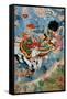 Krishna's Combat with Indra, C.1590-null-Framed Stretched Canvas