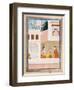 Krishna Talks to Radha's Maidservant-null-Framed Art Print