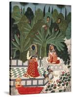 Krishna Uses a Ruse to Meet His Beloved, 1781-Bhoya-Stretched Canvas