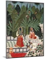Krishna Uses a Ruse to Meet His Beloved, 1781-Bhoya-Mounted Giclee Print