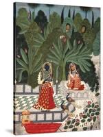 Krishna Uses a Ruse to Meet His Beloved, 1781-Bhoya-Stretched Canvas