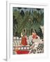 Krishna Uses a Ruse to Meet His Beloved, 1781-Bhoya-Framed Giclee Print