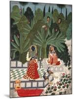 Krishna Uses a Ruse to Meet His Beloved, 1781-Bhoya-Mounted Giclee Print