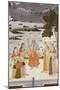 Krishna with the Gopis, Rajesthan, Possibly Bikaner, circa 1760-null-Mounted Giclee Print