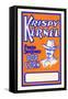 Krispy Kernel Fresh Seasoned Pop Corn-null-Framed Stretched Canvas